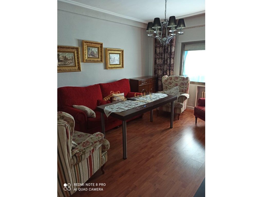 Sala d'estar de Pis en venda en Cáceres Capital amb Aire condicionat i Terrassa