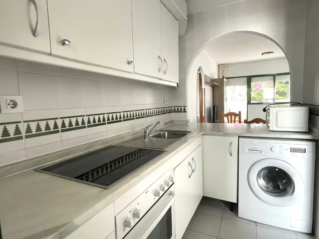 Cocina de Apartamento en venta en Vera con Aire acondicionado, Terraza y Amueblado