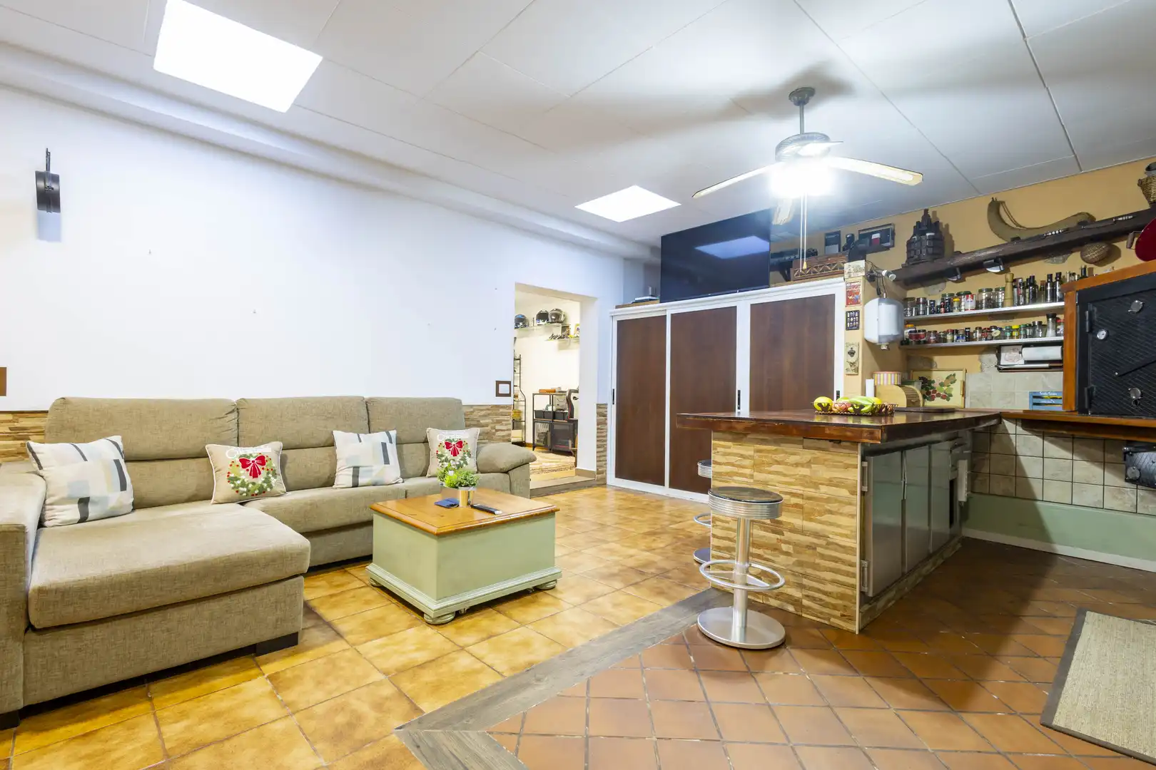Living room of Houses for sale in San Cristóbal de la Laguna  with Private garden, Terrace and Storage room