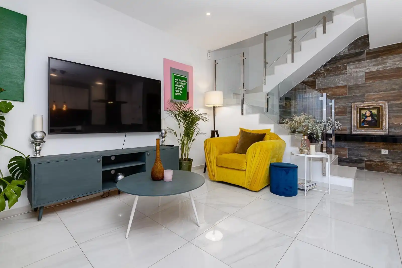 Sala de estar de Casa o chalet en venta en Orihuela con Aire acondicionado, Calefacción y Jardín privado