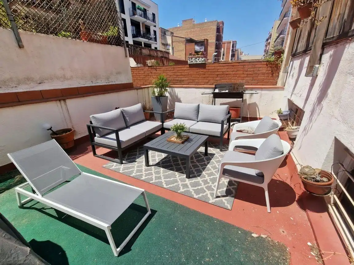 Terrace of Flat for sale in Sant Boi de Llobregat  with Heating, Terrace and Storage room