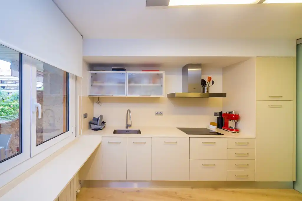 Küche von Maisonette zum Verkauf in Calonge i Sant Antoni mit Klimaanlage, Heizung und Privatgarten