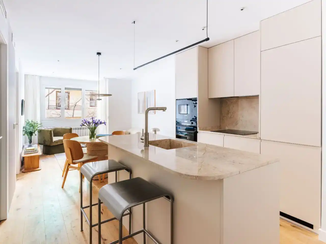 Cocina de Piso en venta en  Madrid Capital con Aire acondicionado