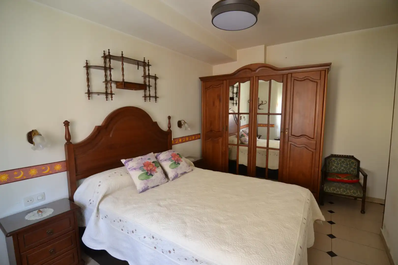 Bedroom of Flat for sale in Plasencia  with Air Conditioner, Heating and Terrace