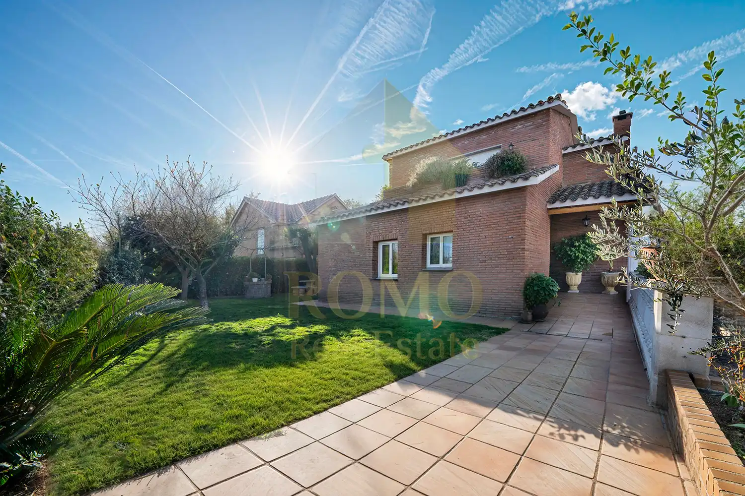 Vista exterior de Casa o chalet en venta en L'Ametlla del Vallès con Aire acondicionado, Calefacción y Jardín privado