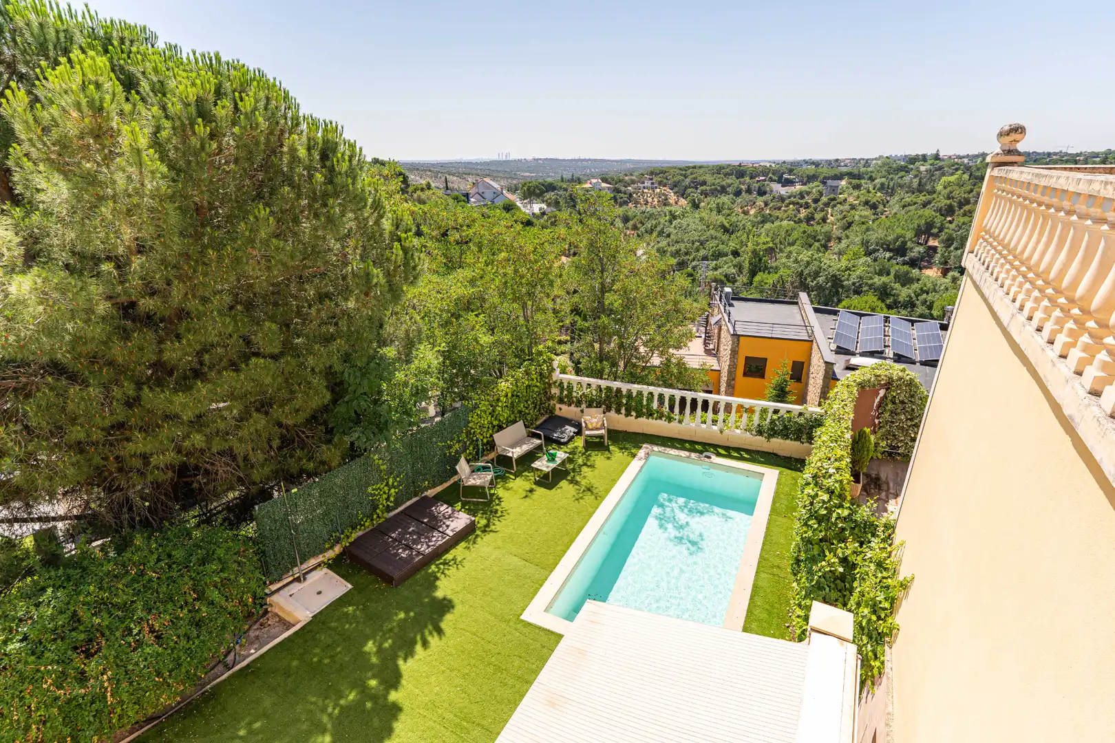 Jardín de Casa adosada en venta en Torrelodones con Calefacción, Jardín privado y Terraza
