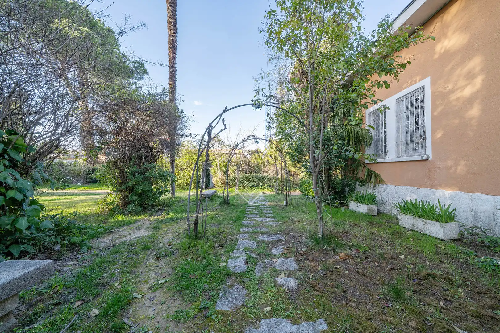 Jardín de Casa o chalet en venta en Madrid con Jardín privado, Terraza y Piscina