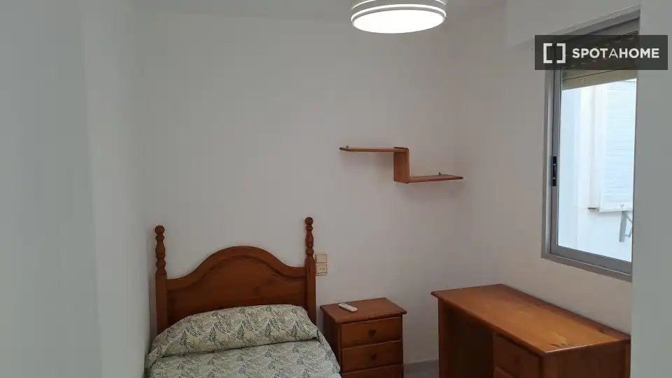 Bedroom of Flat for rent in Sueca  with Air Conditioner, Heating and Furnished