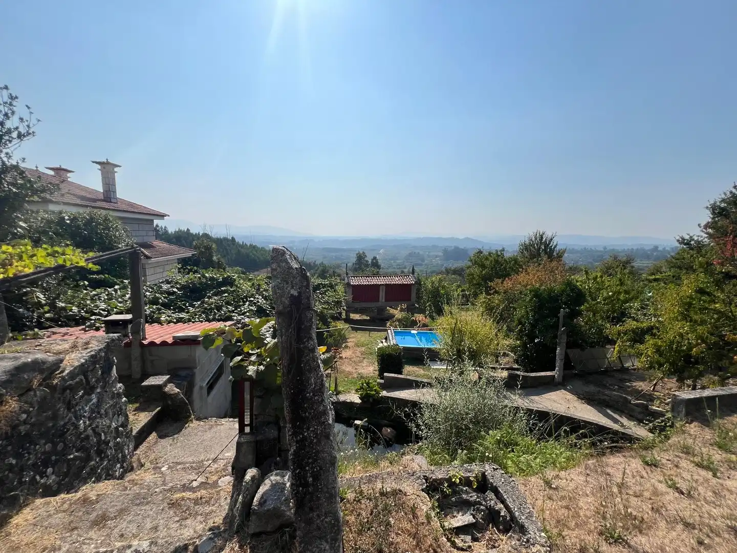 Jardín de Casa o chalet en venta en As Neves   con Calefacción, Jardín privado y Trastero