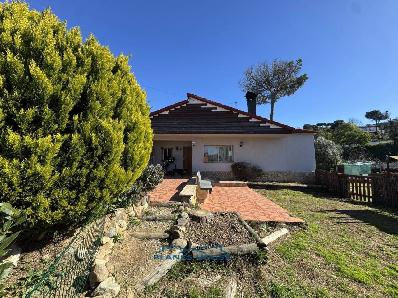 Exterior view of House or chalet for sale in Maçanet de la Selva  with Private garden, Terrace and Furnished