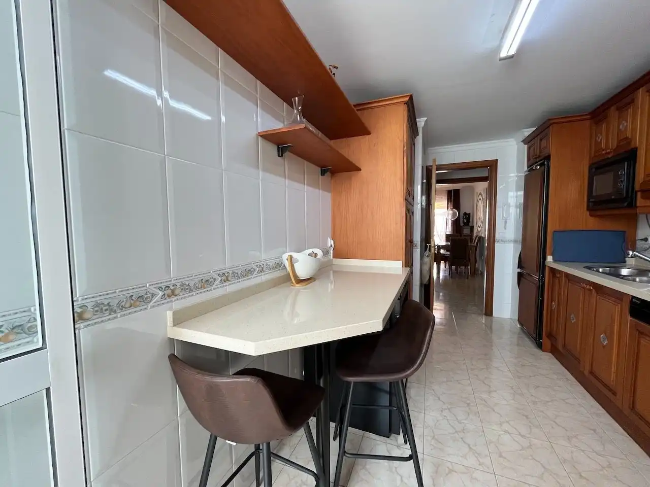 Cocina de Ático de alquiler en Vélez-Málaga con Aire acondicionado, Calefacción y Terraza