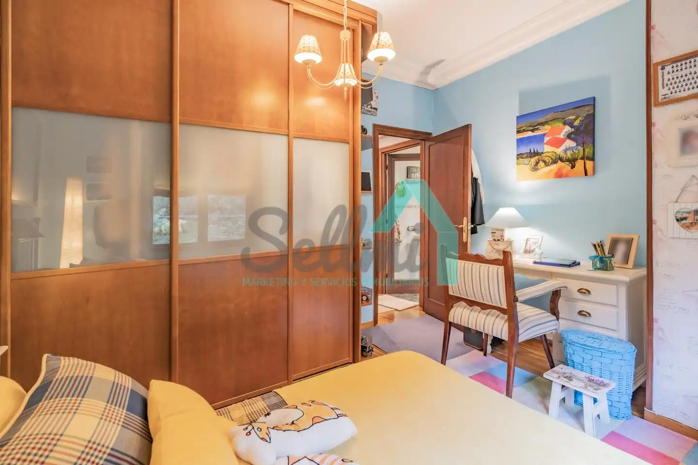 Habitación de Piso en venta en Mieres (Asturias) con Calefacción y Parquet
