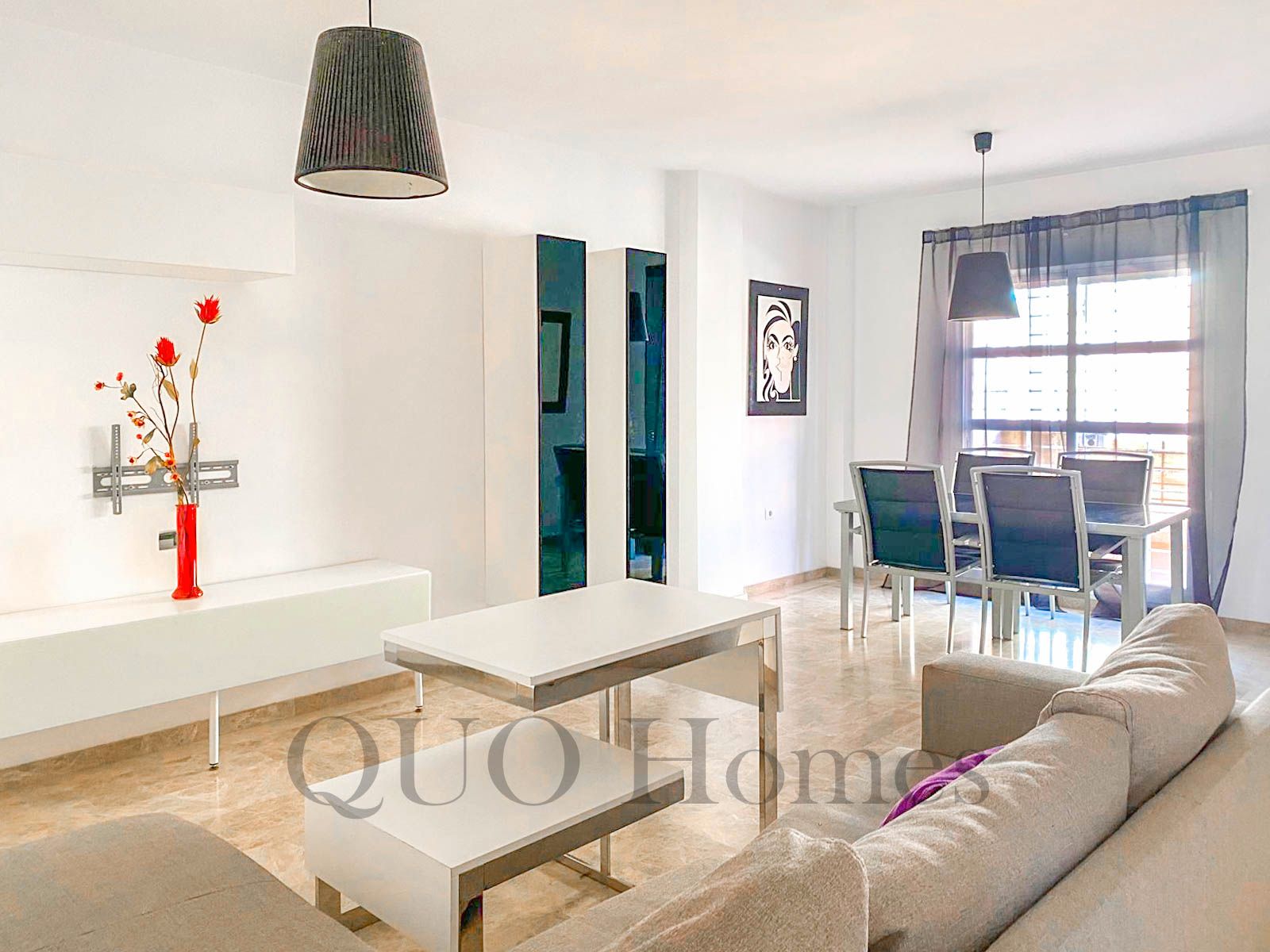 Living room of Single-family semi-detached for sale in Jerez de la Frontera  with Air Conditioner, Terrace and Balcony