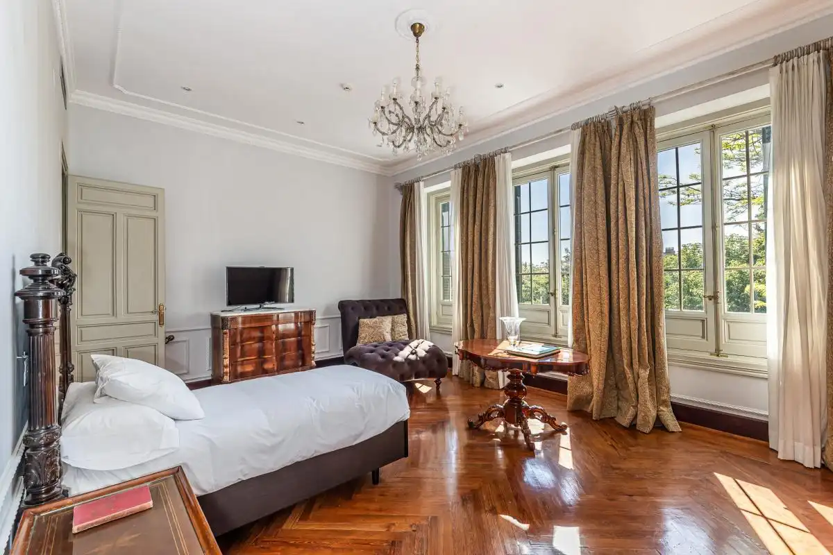 Bedroom of Houses for sale in San Lorenzo de El Escorial  with Air Conditioner, Heating and Private garden