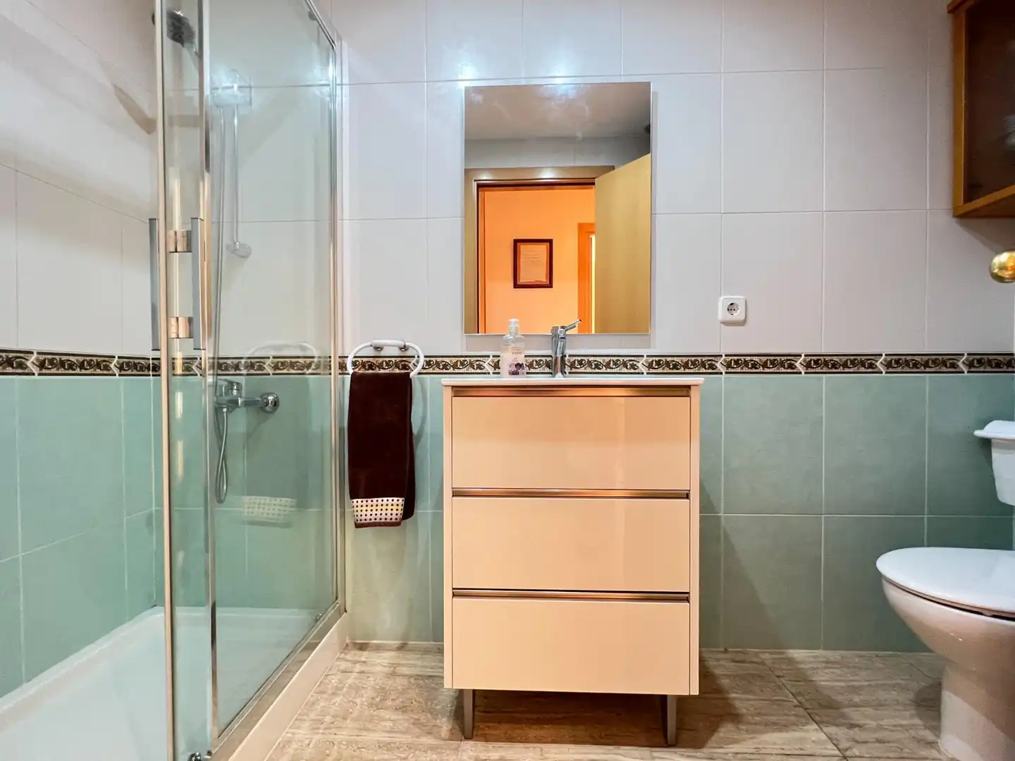 Bany de Apartament en venda en Sant Pere Pescador amb Aire condicionat, Calefacció i Balcó