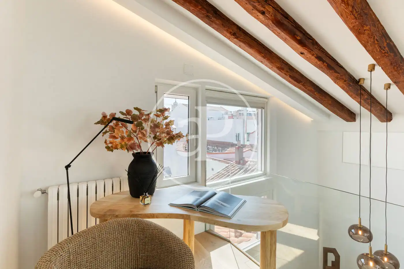 Balcony of Duplexes for sale in Madrid  with Air Conditioner, Heating and Terrace