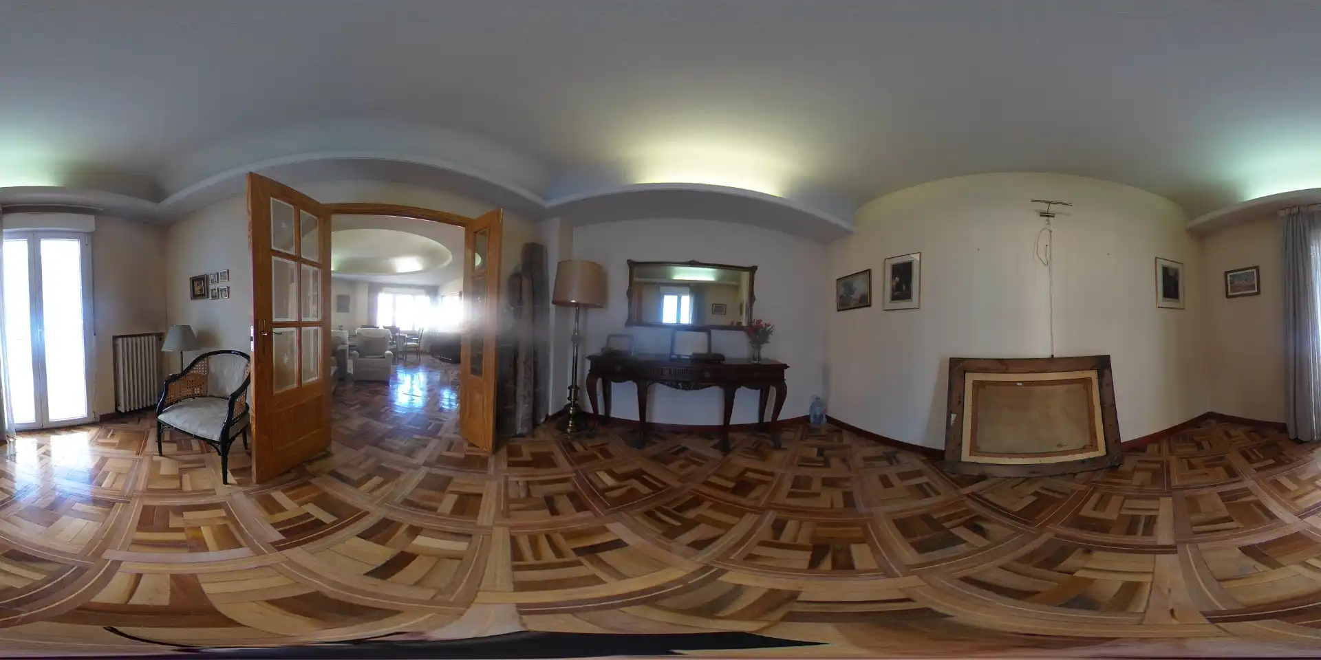 Living room of Flat for rent in Madrid  with Air Conditioner, Heating and Furnished