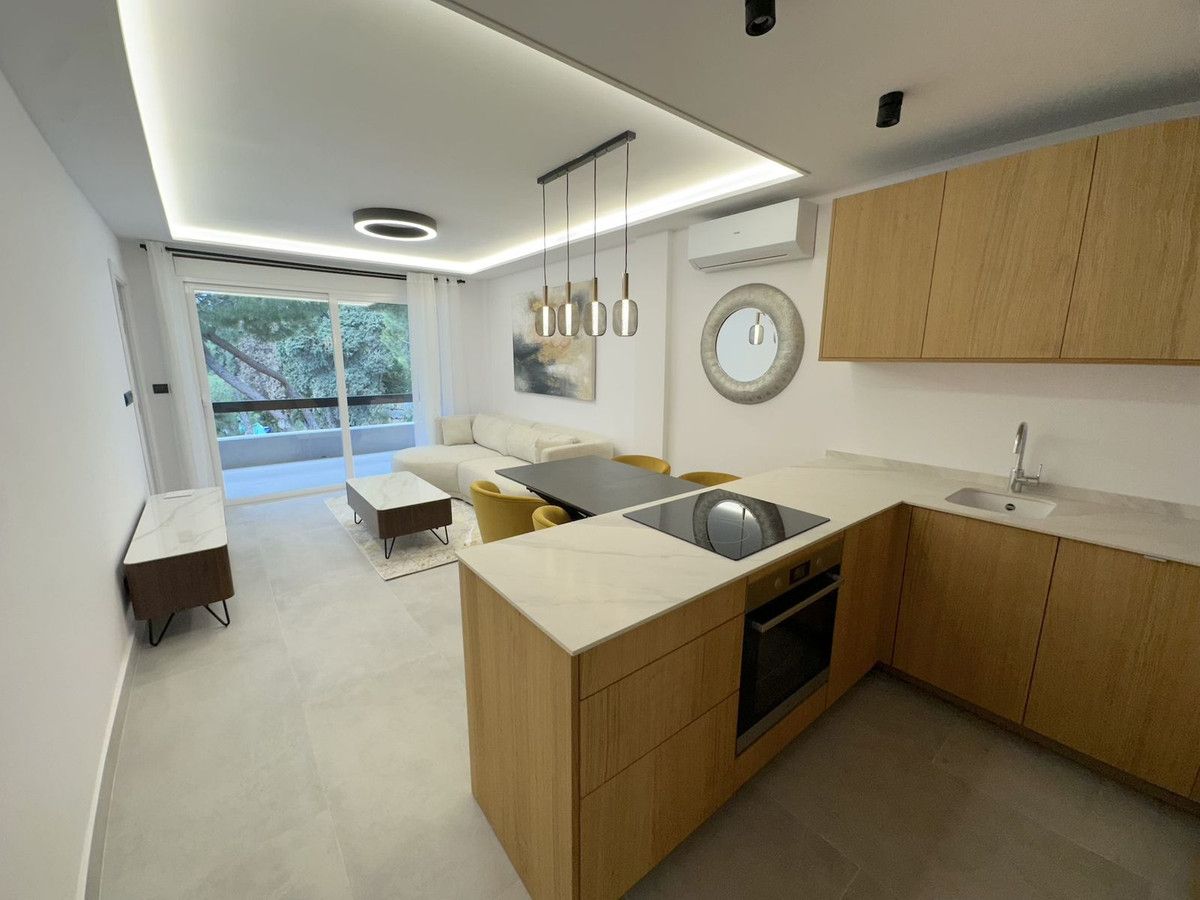 Kitchen of Apartment for sale in Marbella  with Air Conditioner, Terrace and Furnished