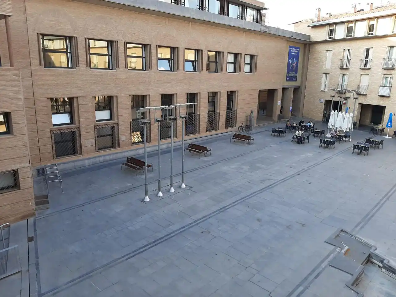 Vista exterior de Pis de lloguer en Tudela amb Calefacció, Traster i Moblat