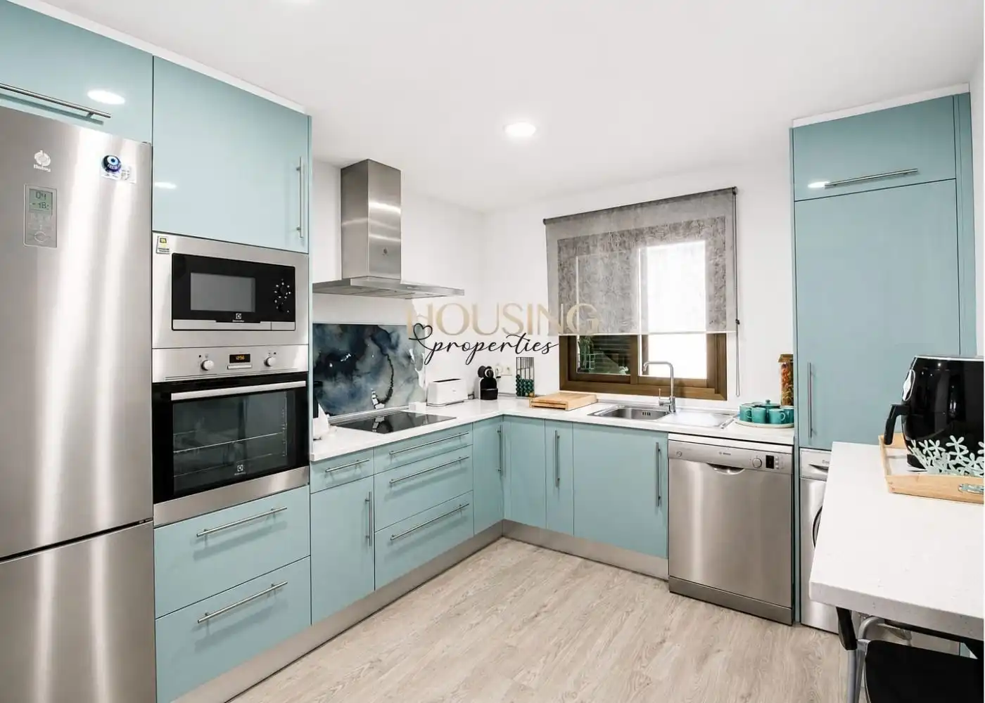 Kitchen of Flat for sale in Inca  with Air Conditioner, Storage room and Balcony