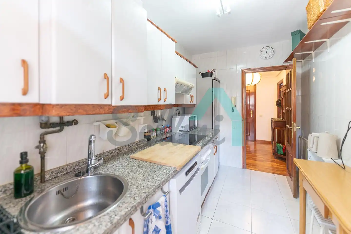 Küche von Maisonette zur Miete in Oviedo  mit Heizung, Parkett und Terrasse