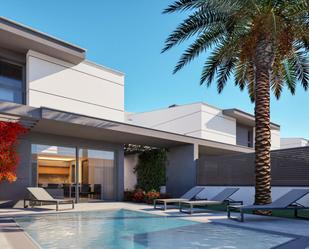 Exterior view of Single-family semi-detached for sale in Cartagena  with Swimming Pool