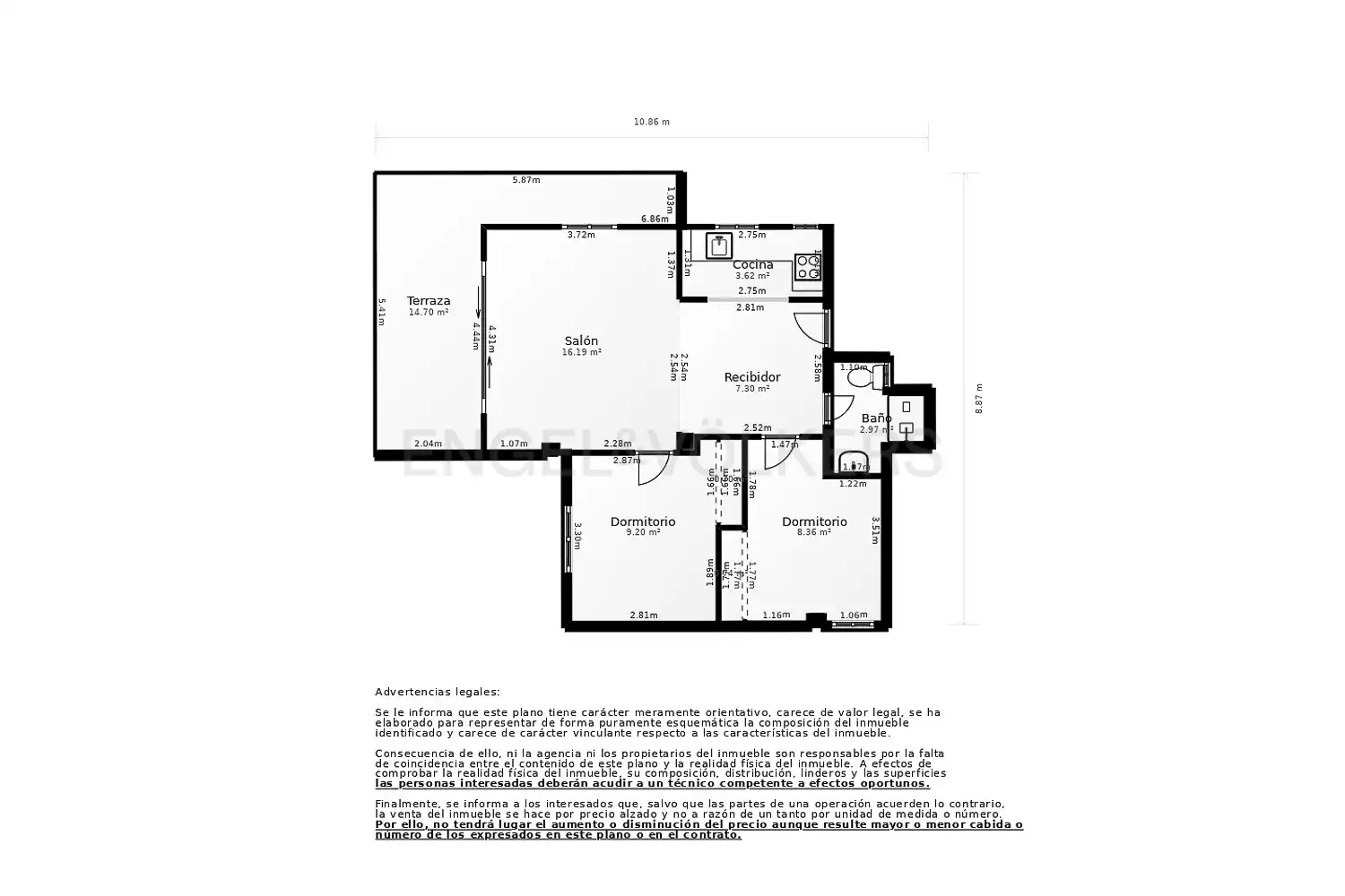 Apartament en venda en Sagunto / Sagunt amb Aire condicionat, Calefacció i Terrassa