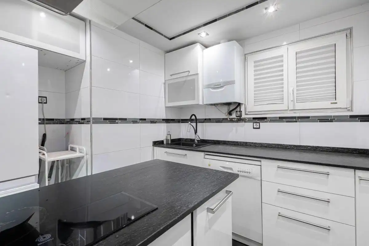 Kitchen of Flat for sale in San Martín de la Vega  with Air Conditioner, Heating and Terrace
