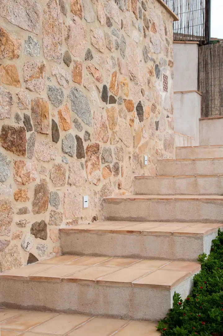 Außenansicht von Country house zur Miete in Santa Cristina d'Aro mit Klimaanlage, Heizung und Privatgarten