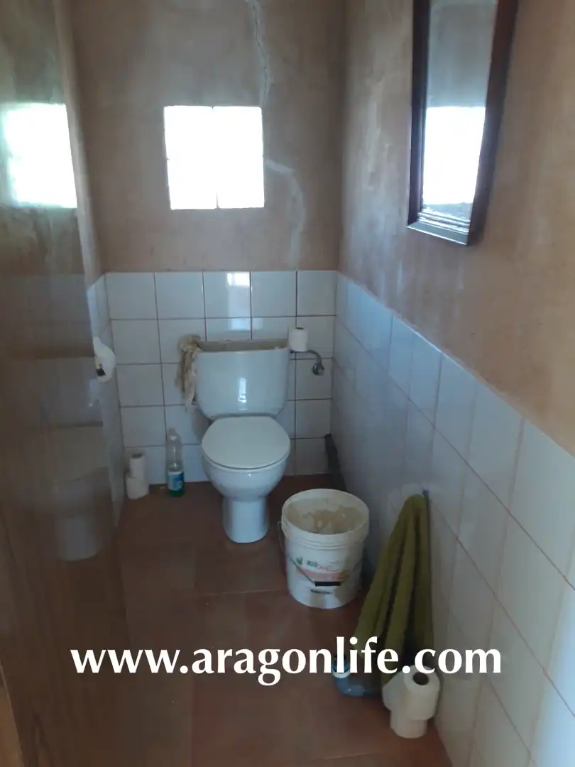 Baño de Finca rústica en venta en Calaceite