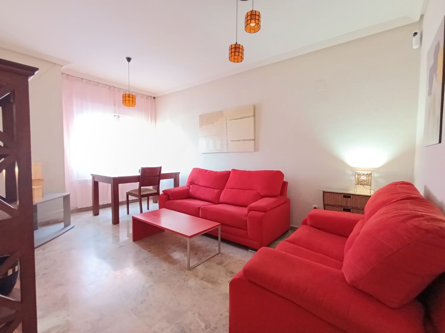 Living room of Flat for sale in Ciudad Real Capital  with Heating, Furnished and Alarm