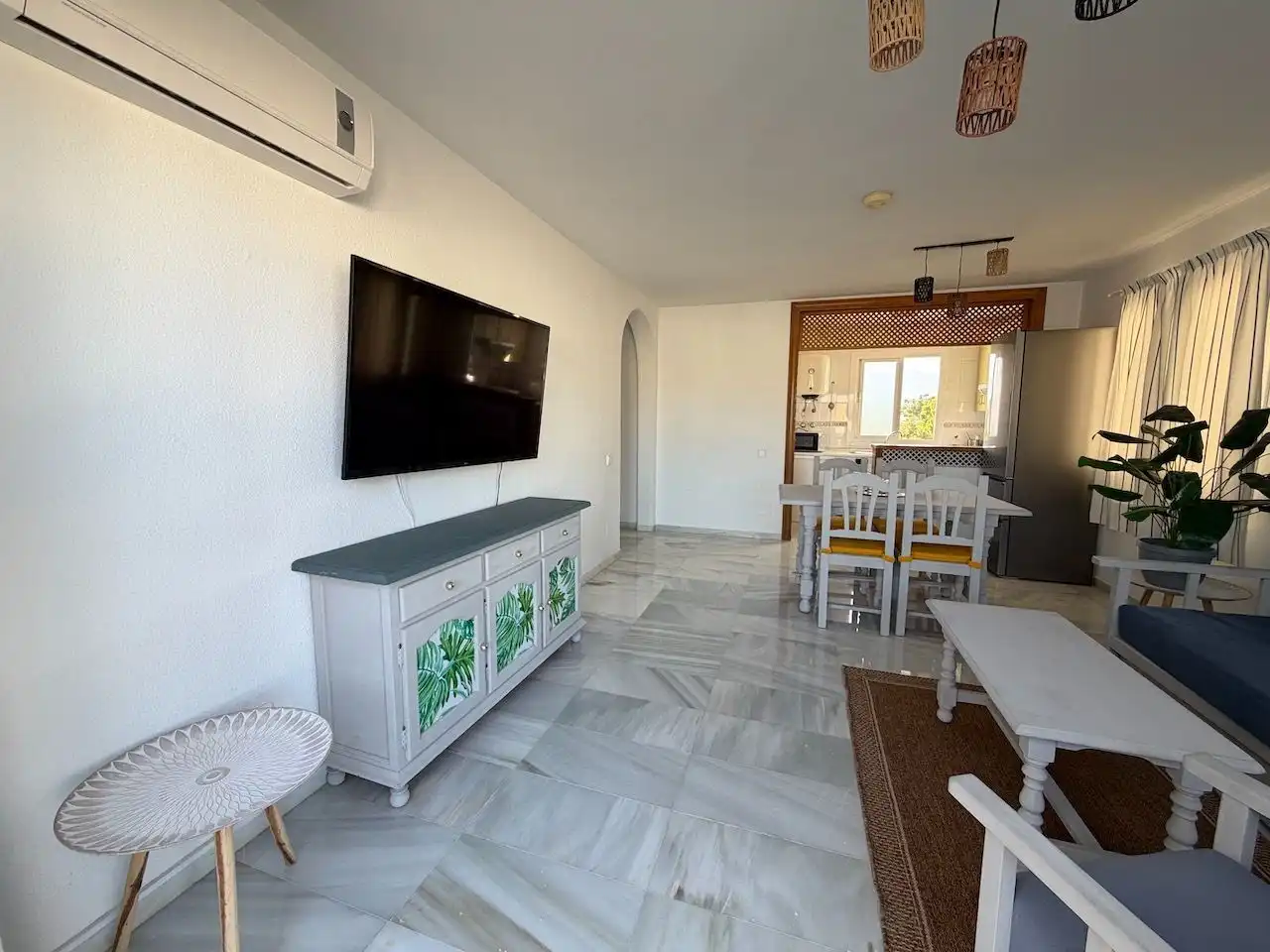 Living room of Apartments for sale in Roquetas de Mar  with Air Conditioner, Heating and Terrace