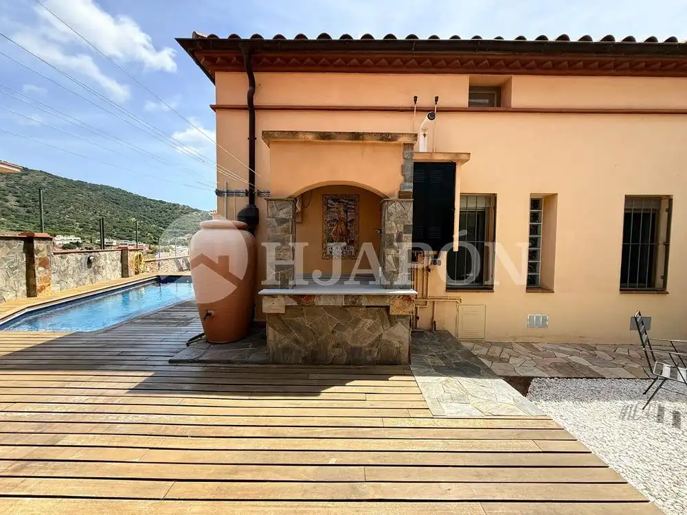 Terrassa de Casa o xalet en venda en Teià amb Calefacció, Jardí privat i Terrassa