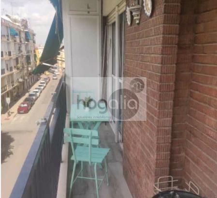 Balcony of Flat to rent in  Sevilla Capital  with Air Conditioner, Terrace and Furnished