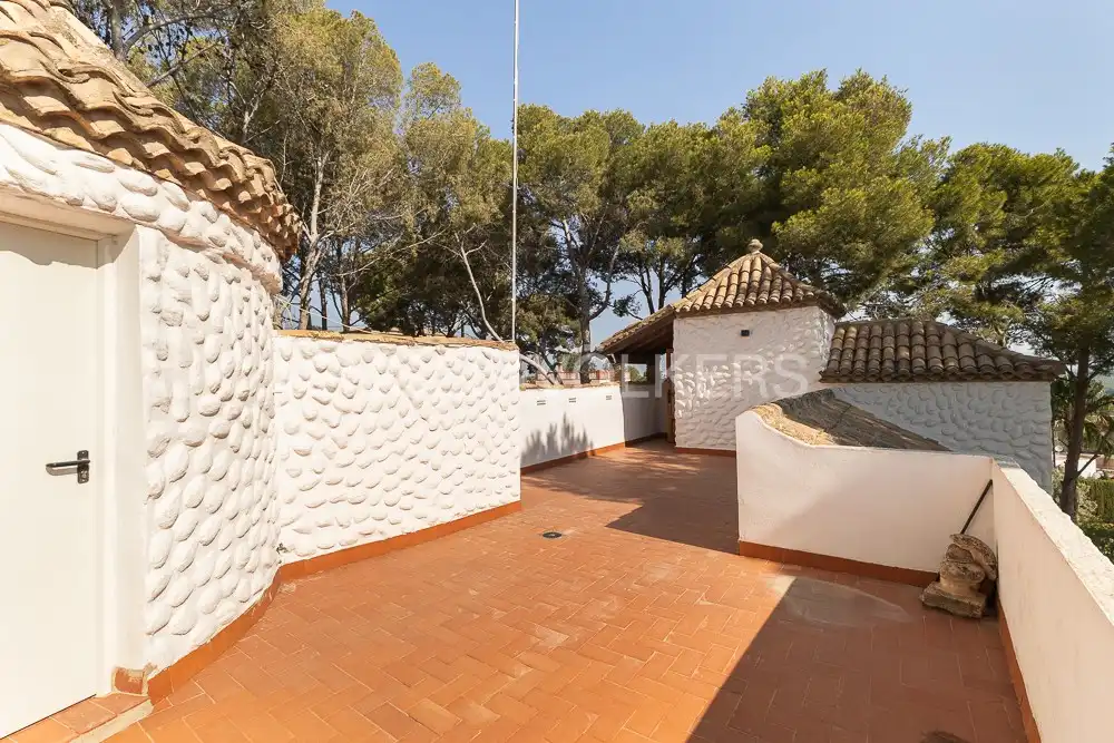 Terraza de Casa o chalet de alquiler en Manises con Aire acondicionado, Calefacción y Jardín privado