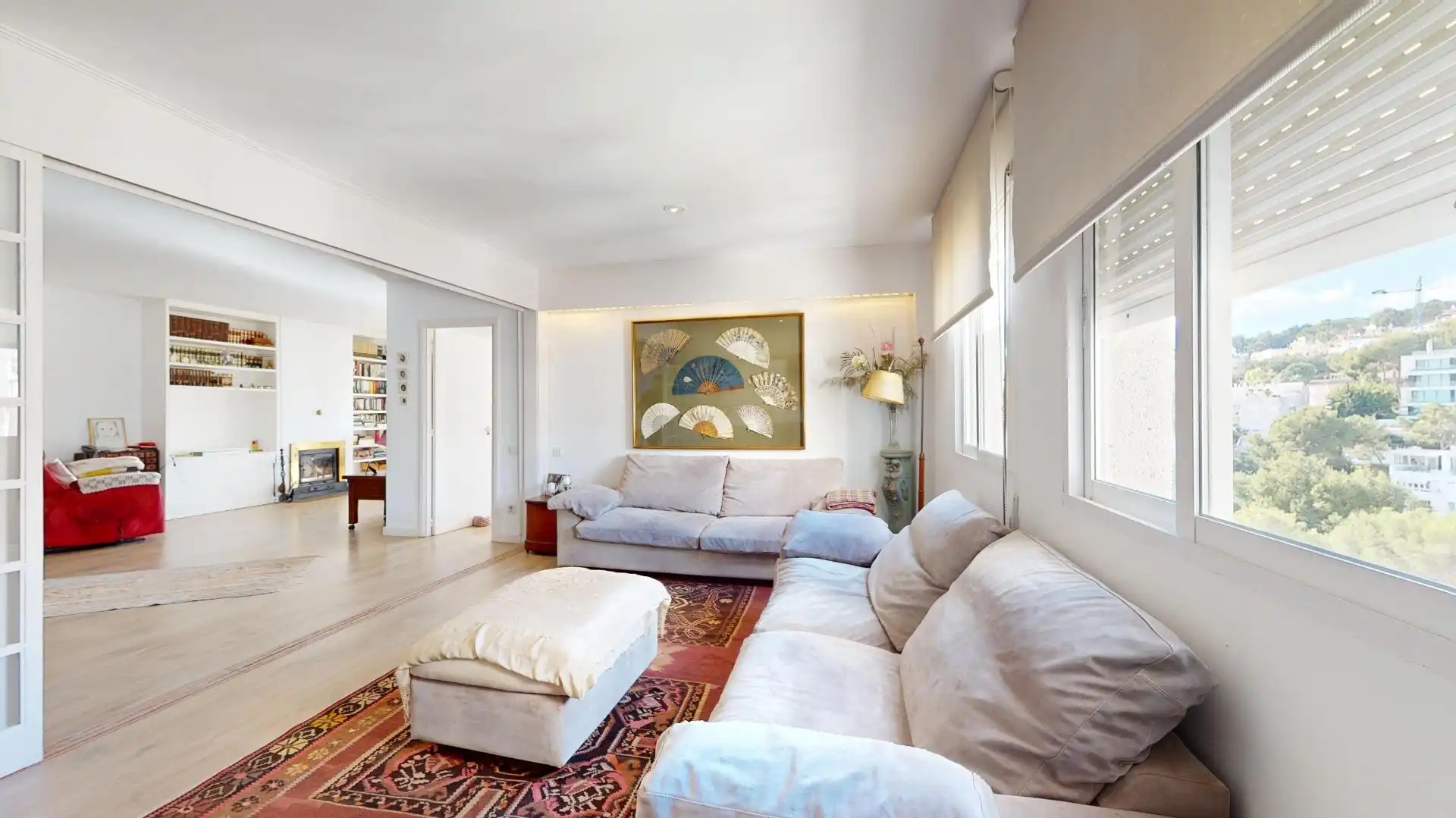 Sala de estar de Piso en venta en Calvià con Parquet, Terraza y Trastero
