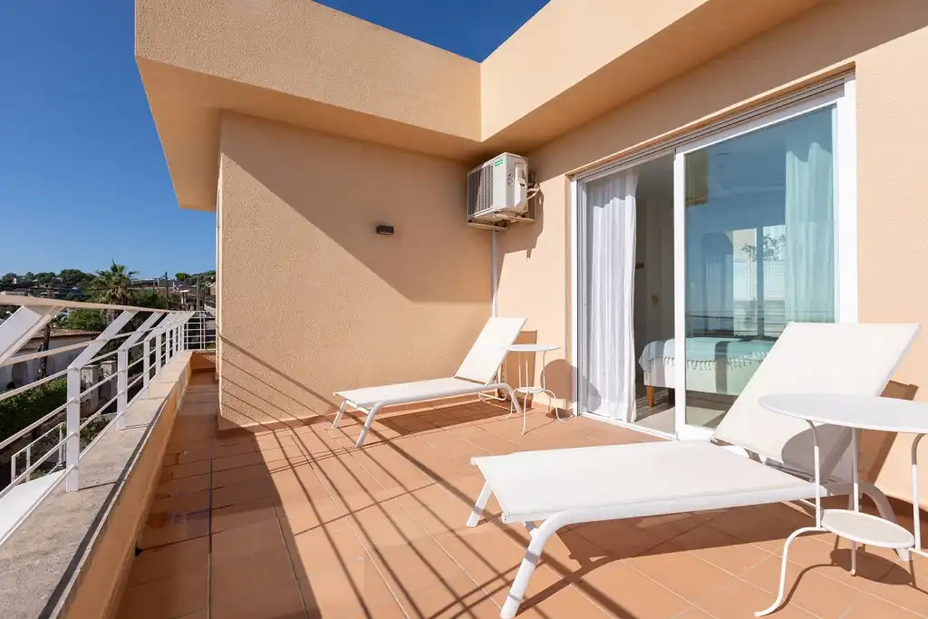 Terrassa de Casa adosada en venda en  Palma de Mallorca amb Aire condicionat, Jardí privat i Terrassa