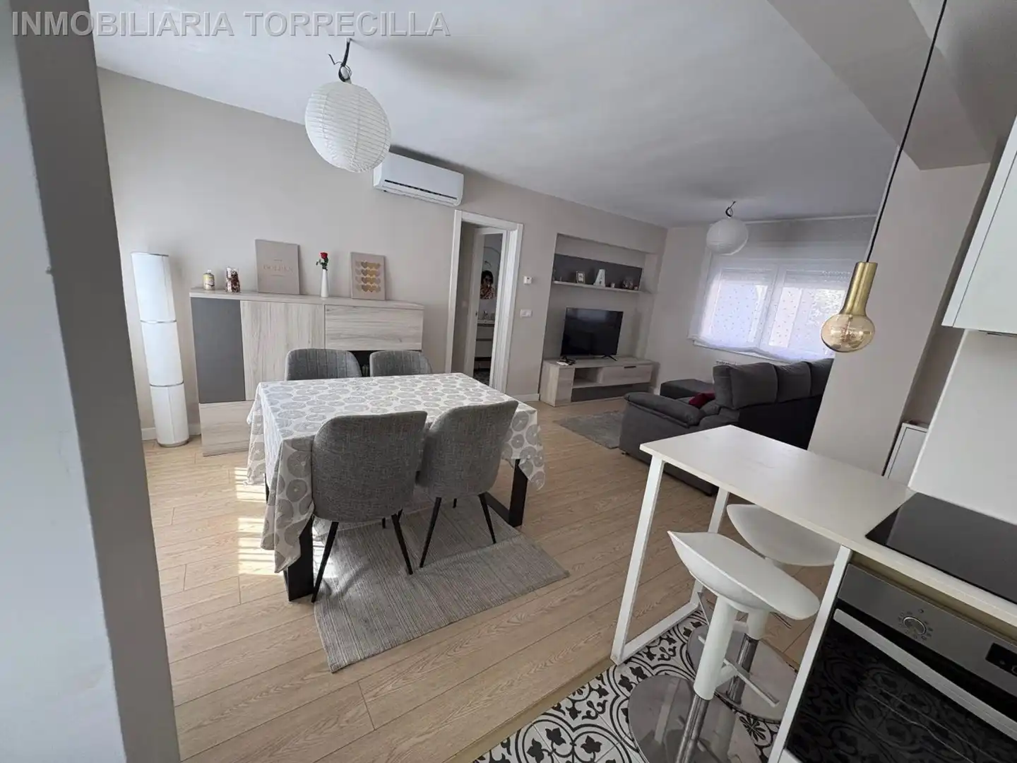 Wohnzimmer von Wohnung zur Miete in Valladolid mit Klimaanlage, Heizung und Möbliert