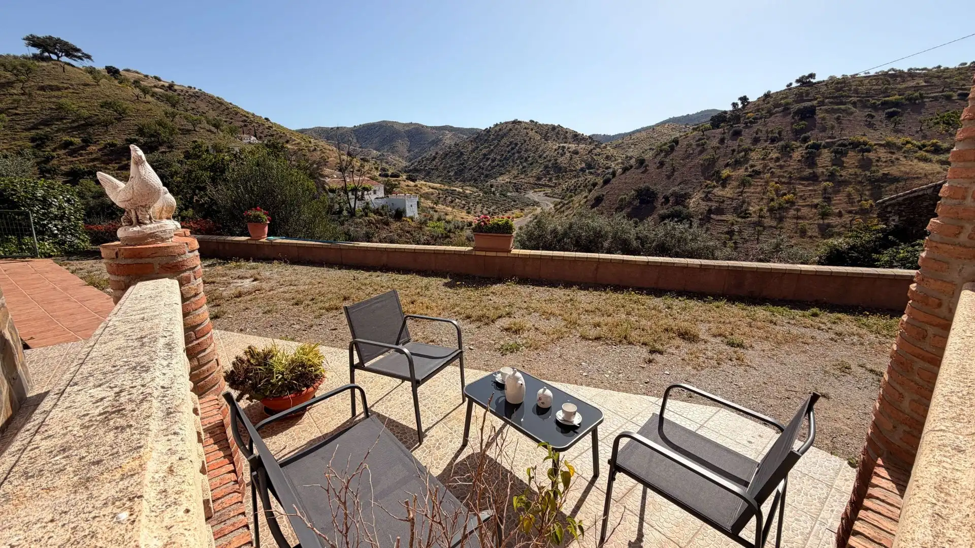 Terrassa de Finca rústica en venda en Almogía amb Aire condicionat i Piscina