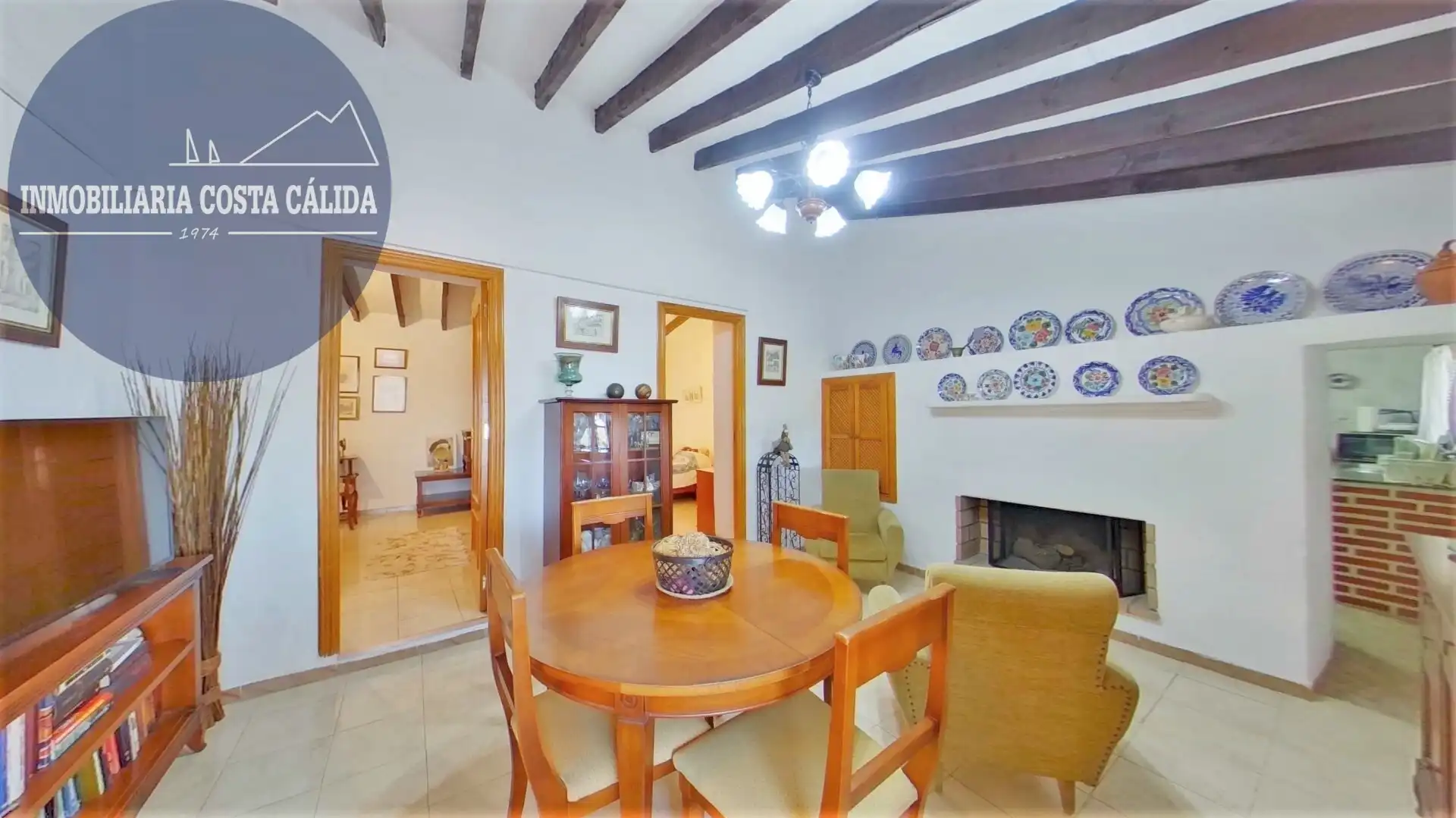 Comedor de Finca rústica en venta en Águilas con Jardín privado, Terraza y Trastero