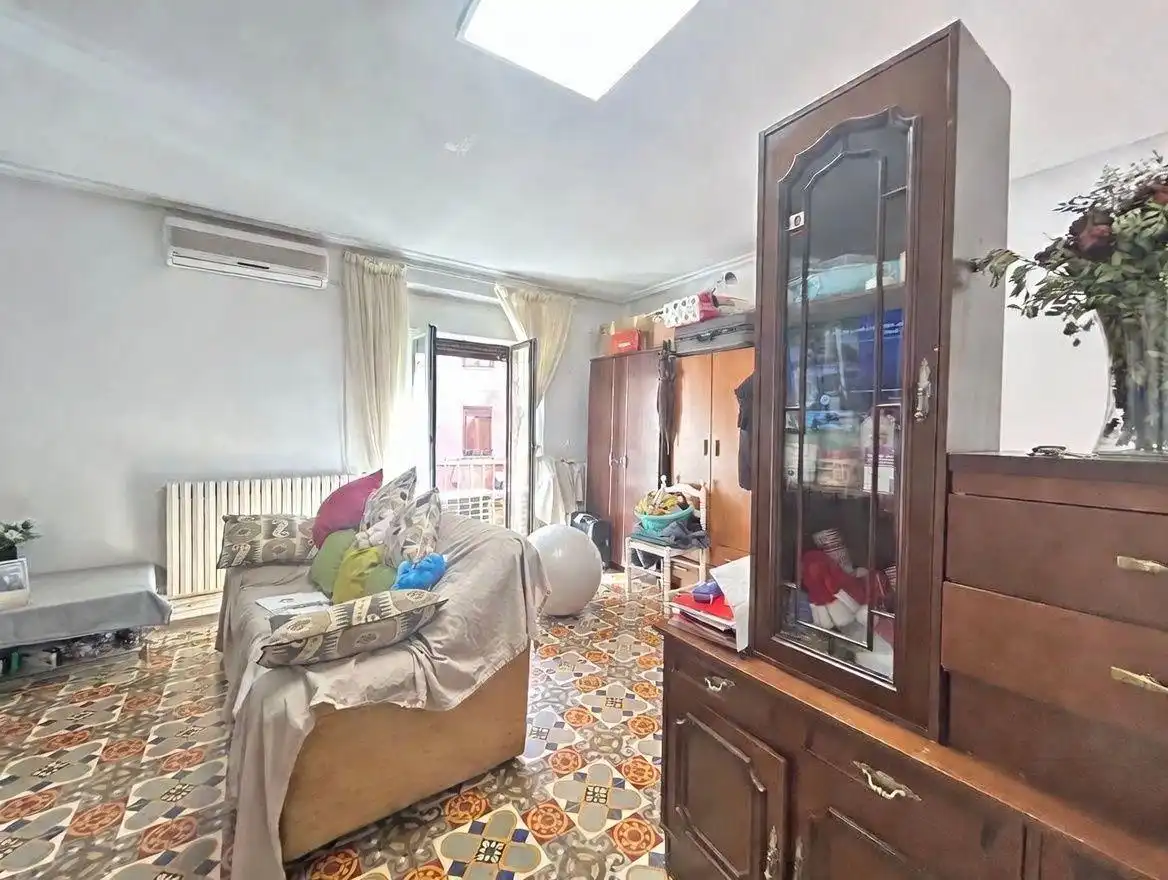 Wohnzimmer von Wohnung zum Verkauf in Tudela mit Klimaanlage, Heizung und Terrasse