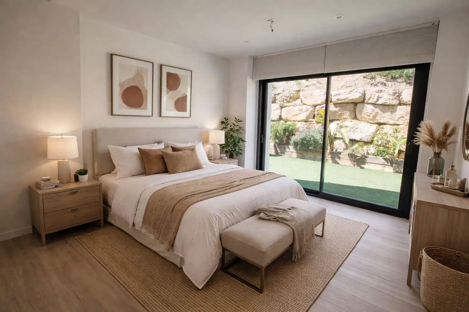 Habitación de Casa o chalet en venta en Polop con Aire acondicionado, Jardín privado y Terraza