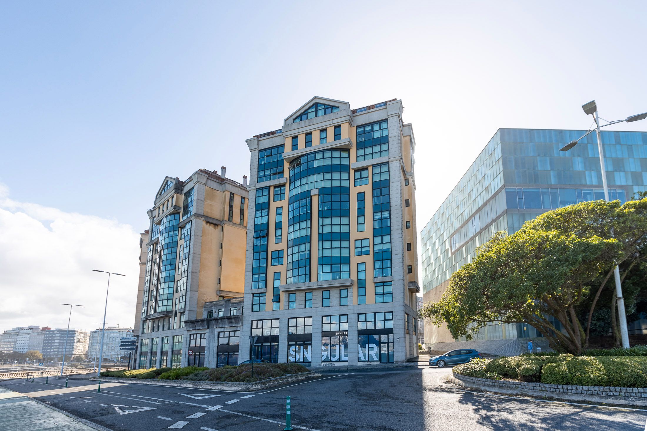 Vista exterior de Dúplex en venda en A Coruña Capital  amb Calefacció, Terrassa i Traster