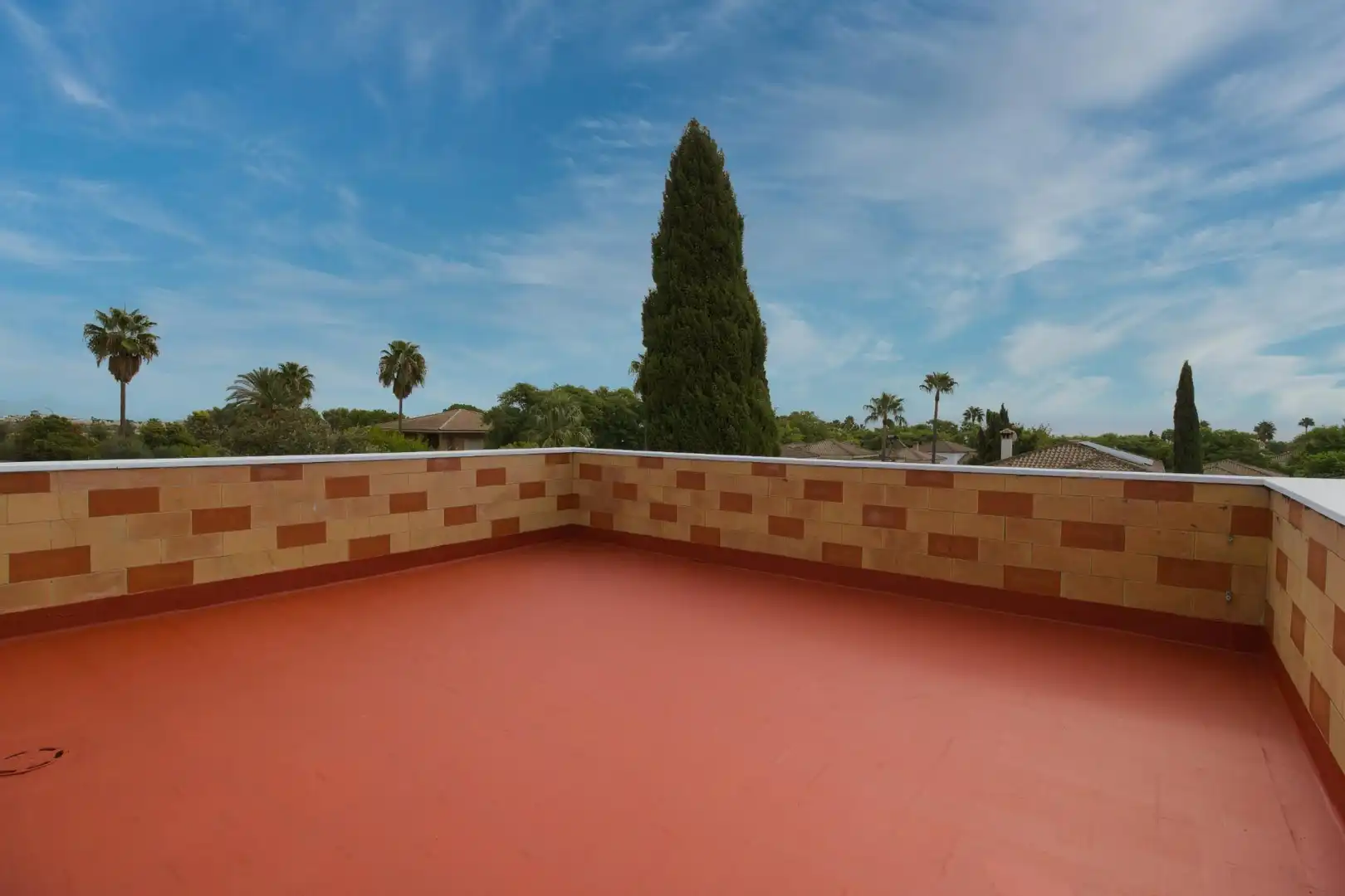 Terraza de Casa o chalet en venta en Bormujos con Aire acondicionado, Calefacción y Jardín privado