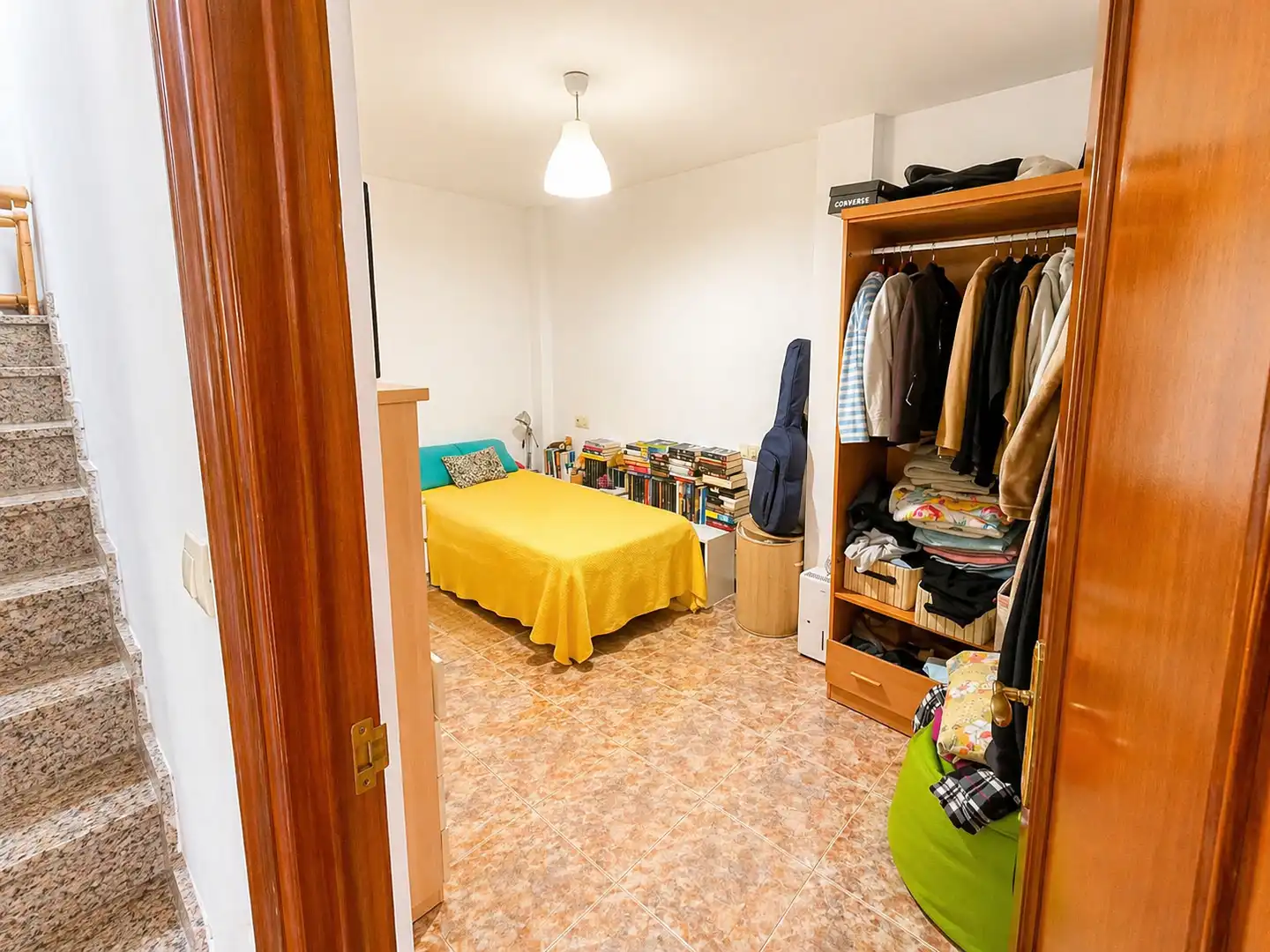 Dormitori de Casa adosada en venda en Cabanas amb Jardí privat