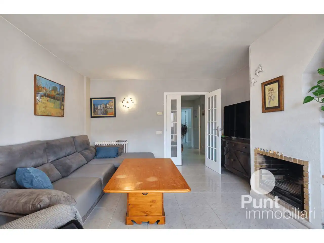 Sala de estar de Casa o chalet en venta en Teià con Calefacción