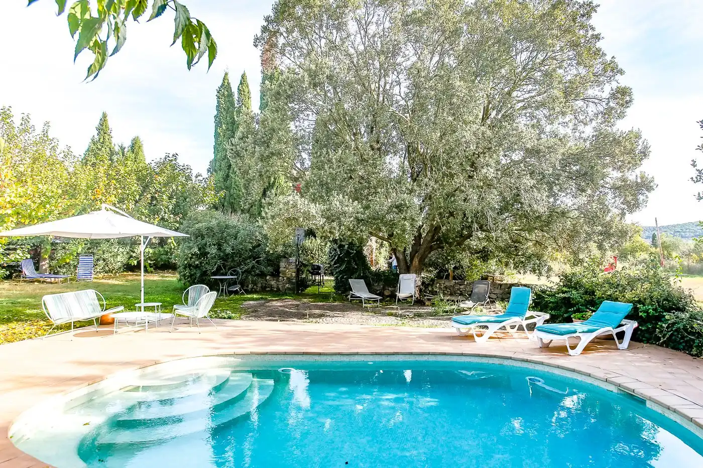 Swimming pool of Country homes for sale in Maià de Montcal  with Heating, Private garden and Terrace
