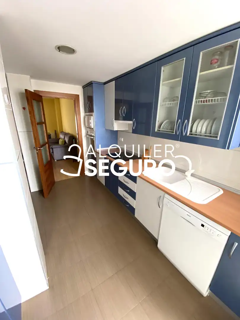 Cocina de Piso de alquiler en Chinchilla de Monte-Aragón con Calefacción, Trastero y Amueblado