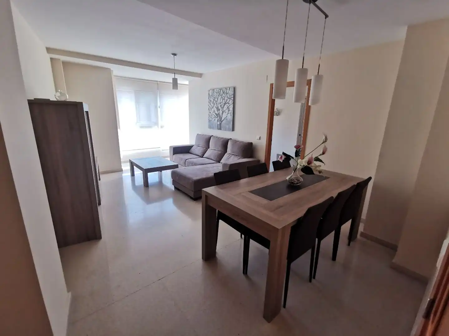 Living room of Flat for rent in Valencia  with Air Conditioner, Heating and Storage room