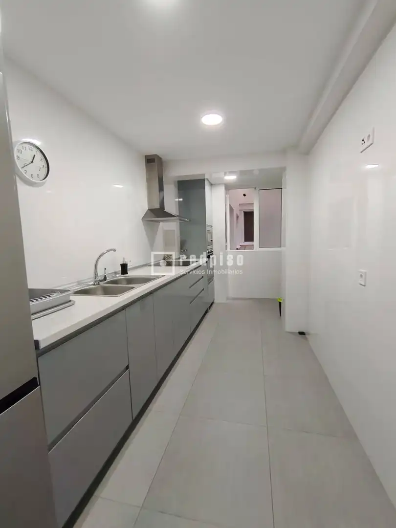 Cocina de Piso de alquiler en Málaga con Terraza